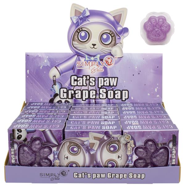 SIMPLY BELLA CATS PAW SOAP (18 UNITS)