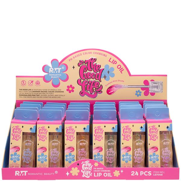 ROMANTIC BEAUTY THE GOOD LIFE LIP OIL (24 UNITS)