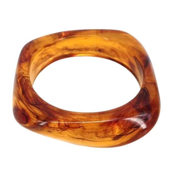 ACETATE BANGLE BRACELET