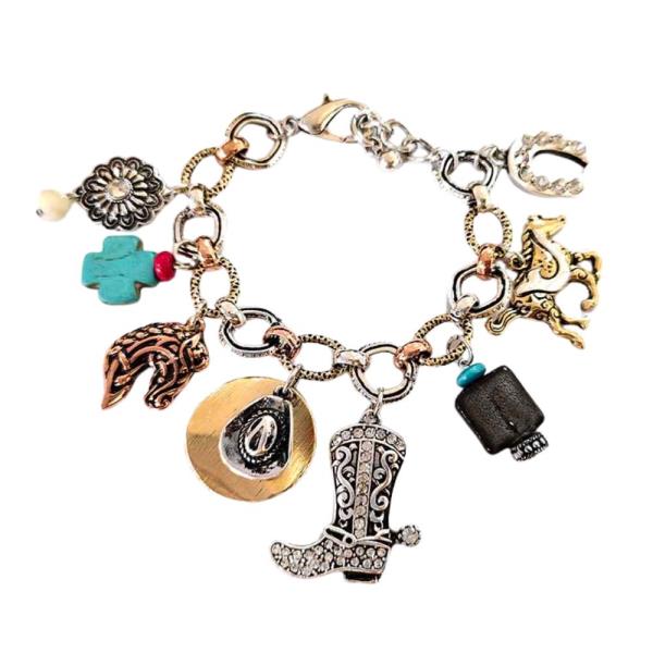 WESTERN CHARM METAL BRACELET