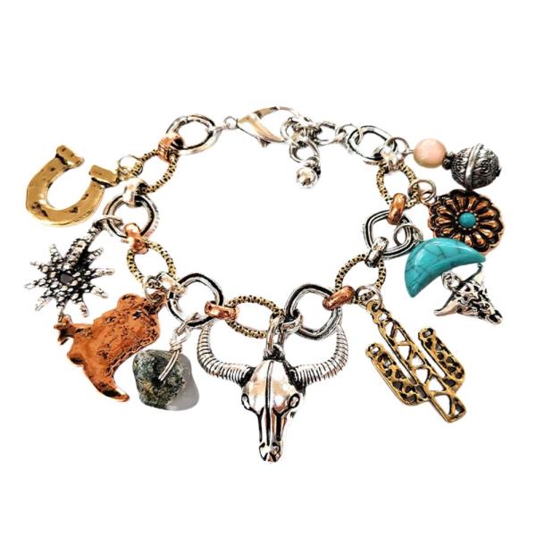 WESTERN CHARM METAL BRACELET
