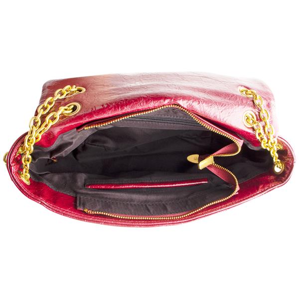 MODERN QUILTED TEXTURED SHOULDER TOTE BAG