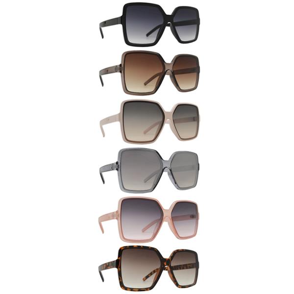 CHIC SQUARE SUNGLASSES 1DZ