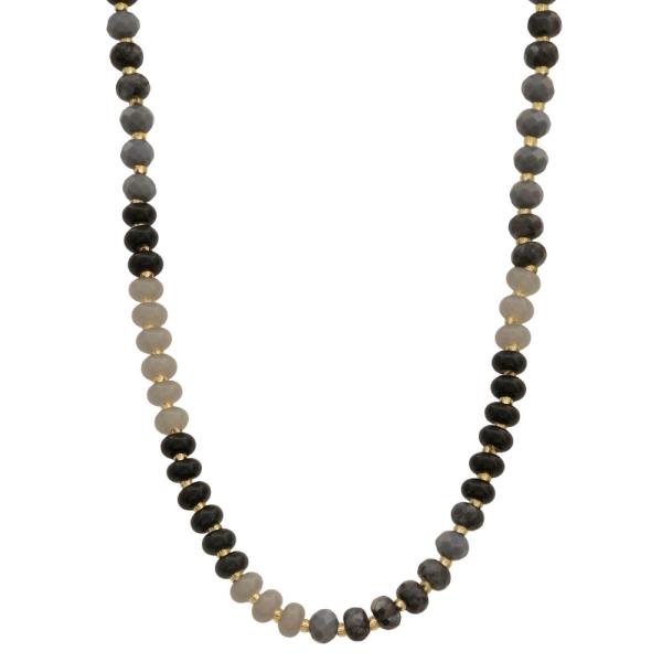 MIXED BEAD NECKLACE