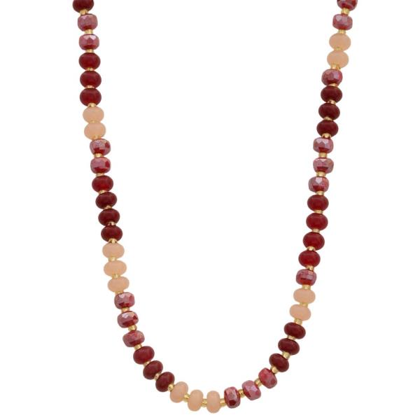 MIXED BEAD NECKLACE