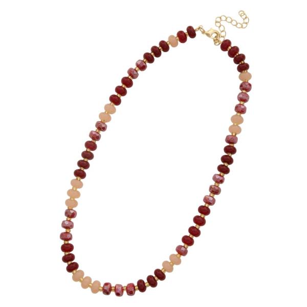 MIXED BEAD NECKLACE