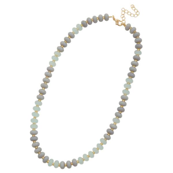 MIXED BEAD NECKLACE