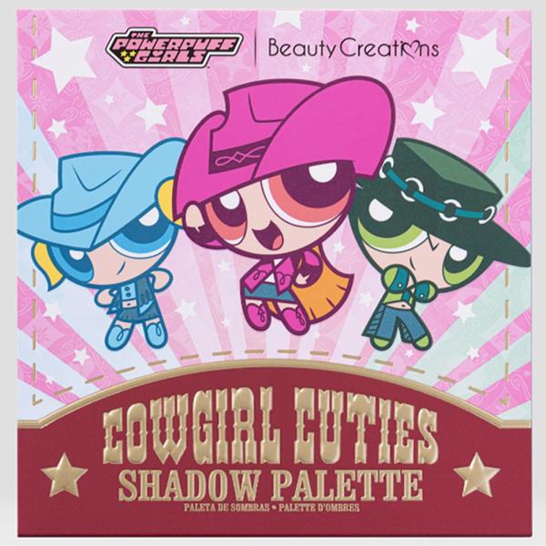 BEAUTY CREATIONS THE POWERPUFF GIRLS COWGIRL CUTIES SHADOW PALETTE