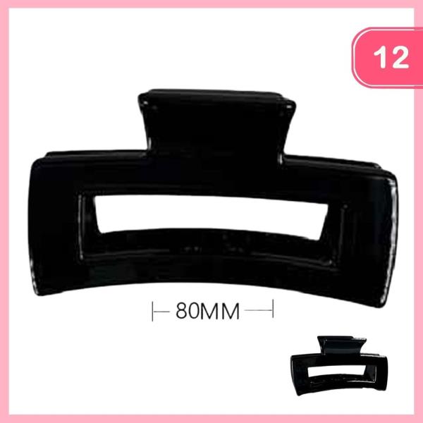 HAIR CLAW CLIP (12 UNITS)