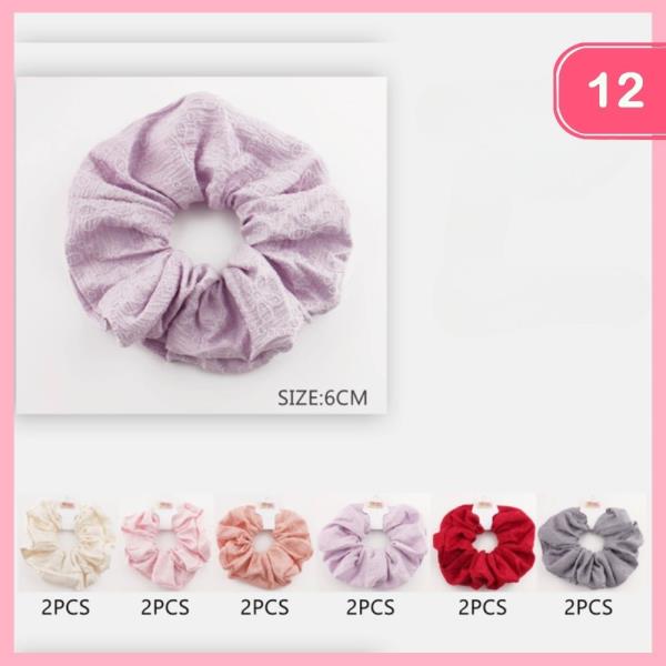 HAIR SCRUNCHIE (12 UNITS)