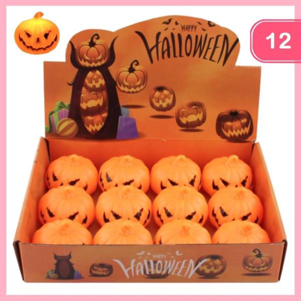 HALLOWEEN LIGHT UP PUMPKIN (12 UNITS)