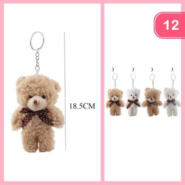 BEAR KEYCHAIN (12 UNITS)