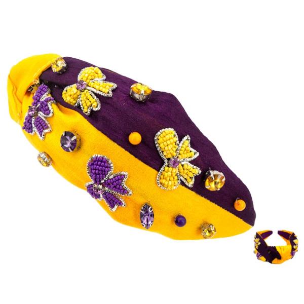 GAME DAY BOW HEADBAND