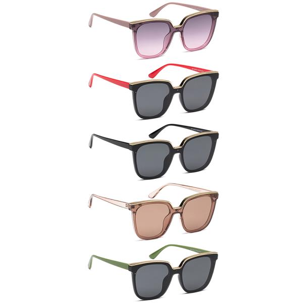 MODERN SQUARE SUNGLASSES 1DZ