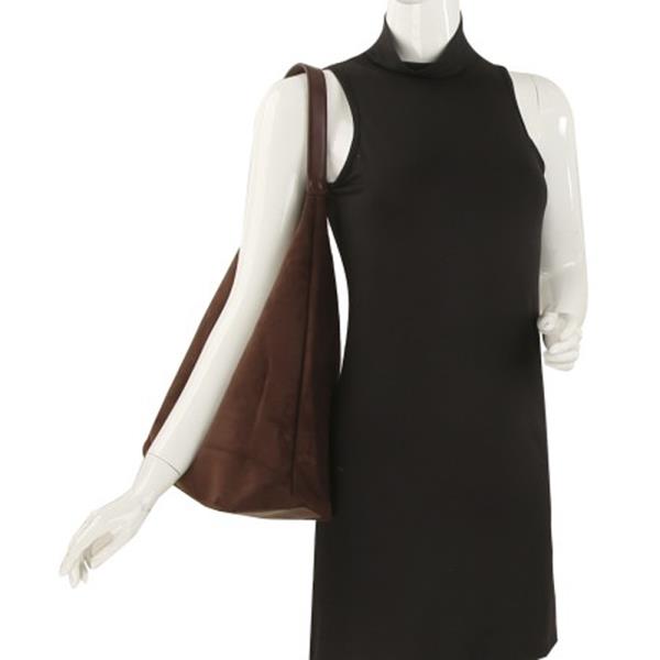 2IN1 SMOOTH SHOULDER HOBO BAG W POUCH