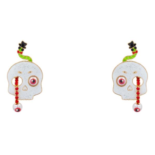 HALLOWEEN SKULL EARRING