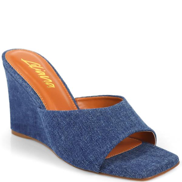OPEN TOE SLIDE HEEL WEDGE 12 PAIRS