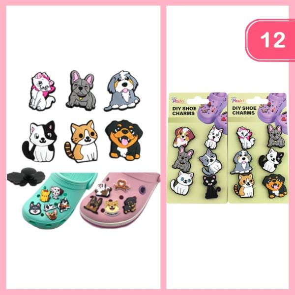 ANIMALS DIY SHOE CHARM (12 UNITS)