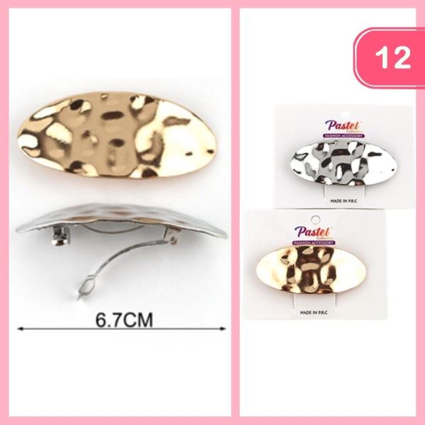 BARRETTE HAIR PIN (12 UNITS)