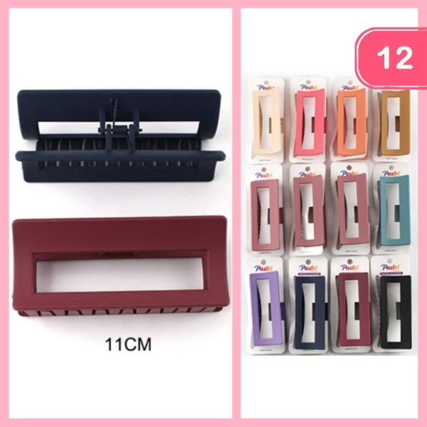 HAIR CLAW CLIP (12 UNITS)