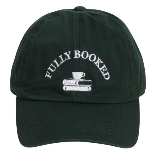FULLY BOOKED EMB WASHED BASEBALL CAP