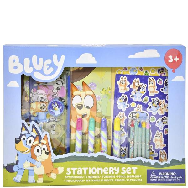 BLUEY 30PC STATIONERY SET