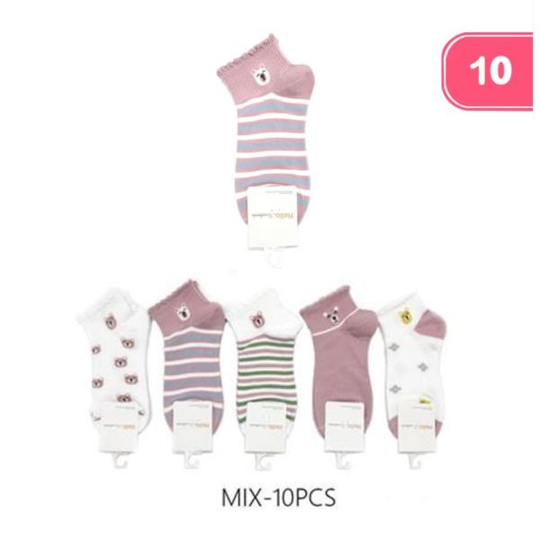 BEAR ANKLE SOCKS (12 UNITS)