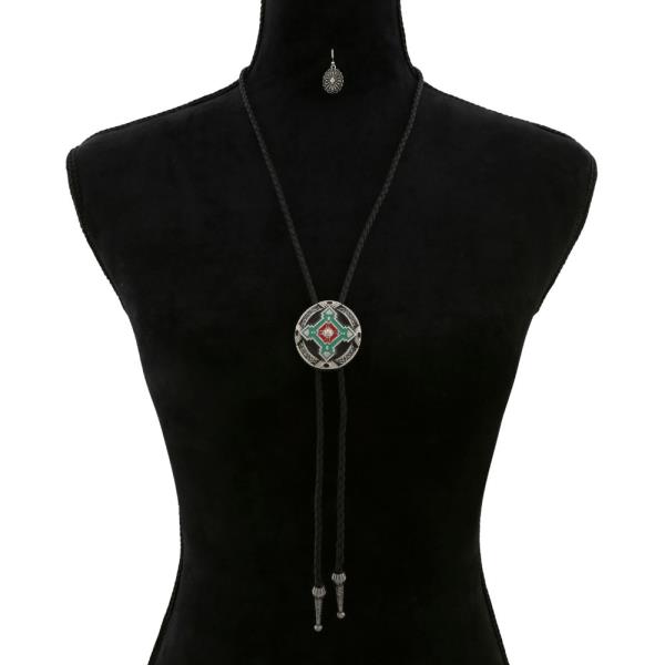 WESTERN STYLE  LONG ADJUSTABLE NECKLACE