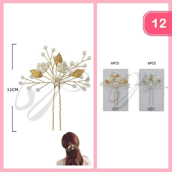 BRIDAL HAIR PIN (12 UNITS)