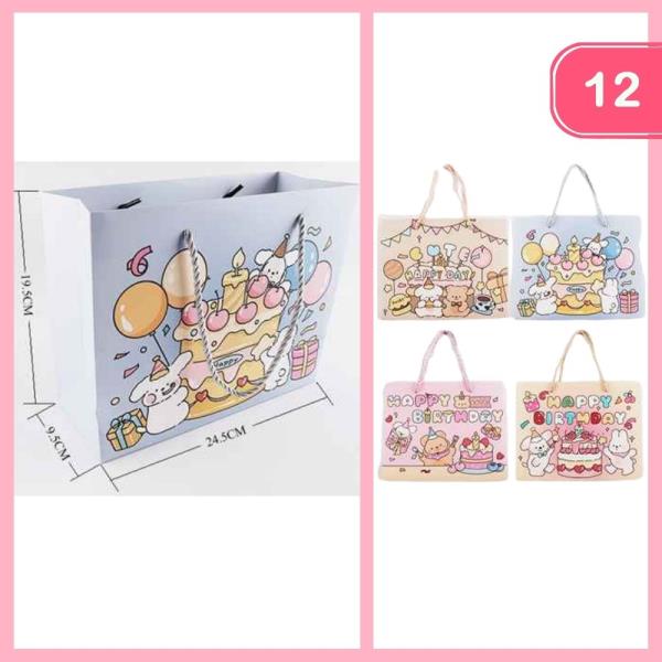 HAPPY BIRTHDAY GIFT BAG (12 UNITS)