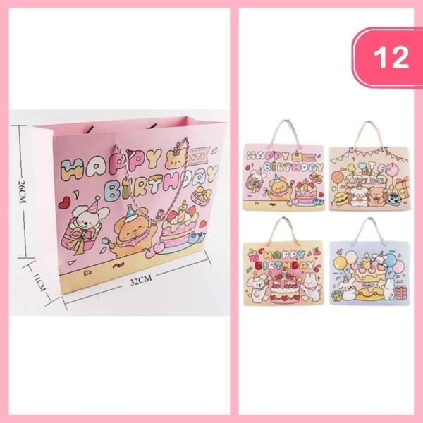 HAPPY BIRTHDAY GIFT BAG (12 UNITS)