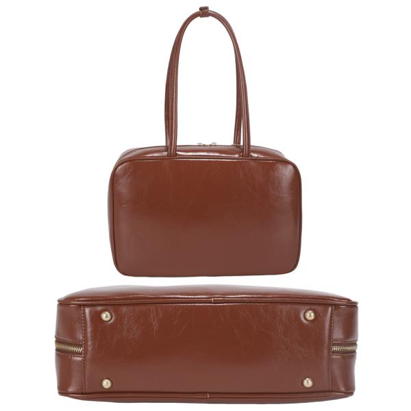 2IN1 SMOOTH SHOULDER BAG W WALLET SET