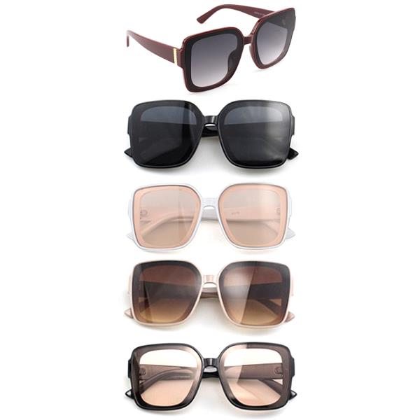 CHIC SQUARE SUNGLASSES 1DZ