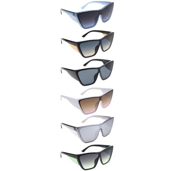 STYLISH SHARP CAT EYE SUNGLASSES 1DZ