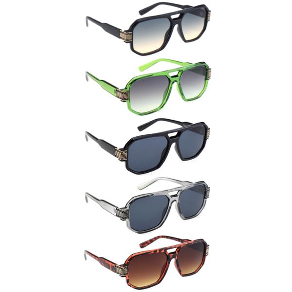 TRENDY SQUARE SUNGLASSES 1DZ