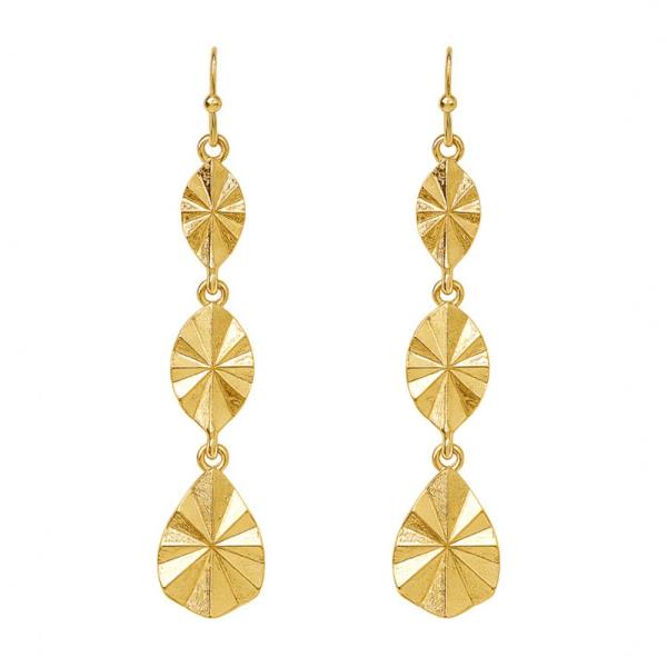 METAL DANGLE EARRING