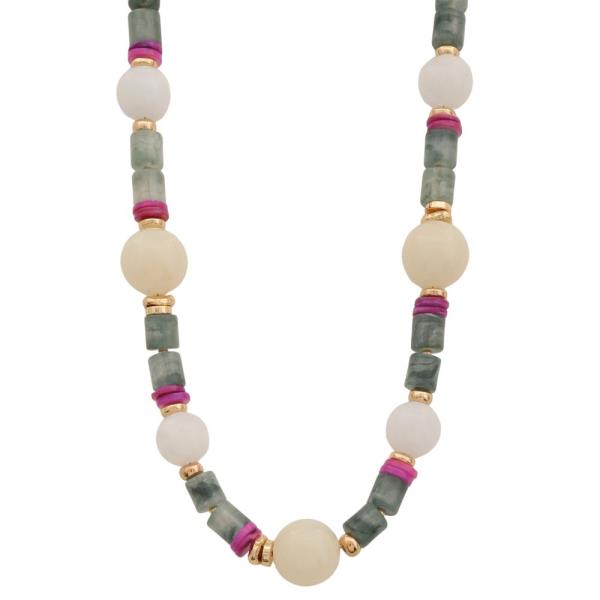 MIX BEAD NECKLACE