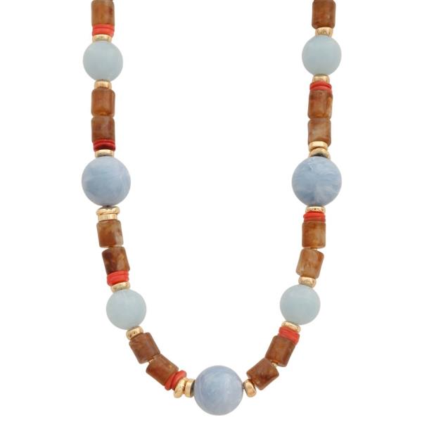 MIX BEAD NECKLACE