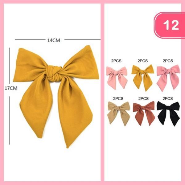 HAIR BOW (12 UNITS)