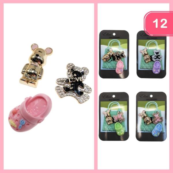 BEAR SHOE CHARM (12 UNITS)