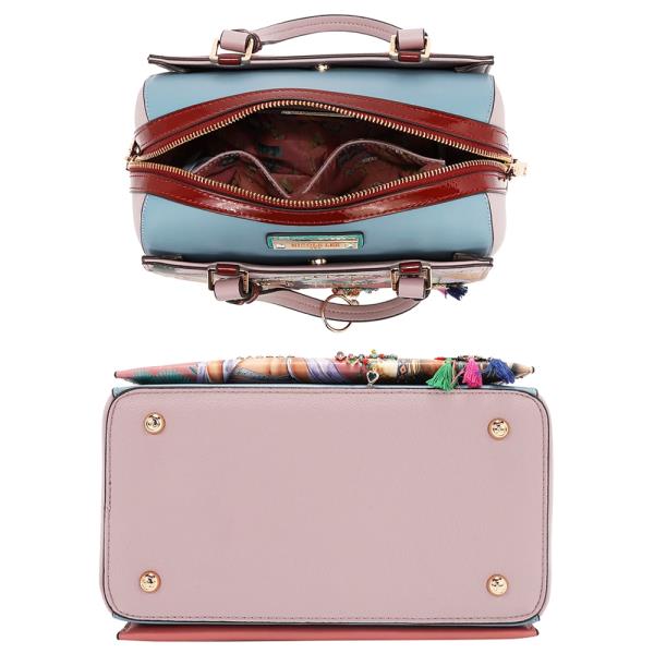 NICOLE LEE QUEEN CLEOPATRA BOSTON BAG