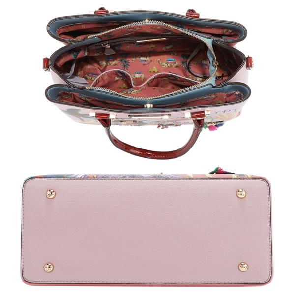 NICOLE LEE QUEEN CLEOPATRA SATCHEL BAG