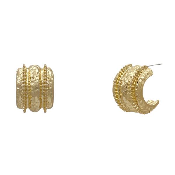 WIDE OPEN HOOP EARRING