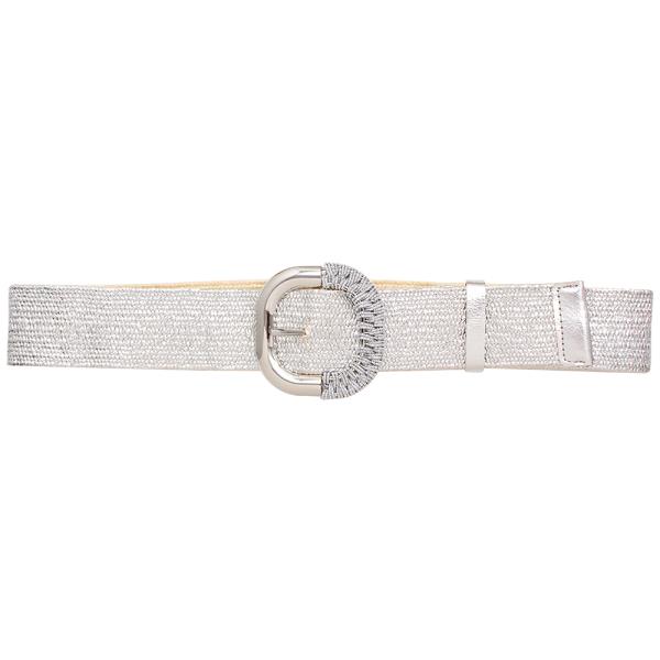 SQUARE BUCKLE SHAPED WOVEN BELT