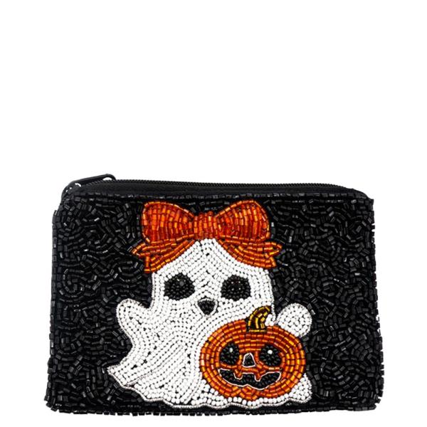 HALLOWEEN GHOST COIN BAG