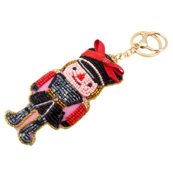 CHRISTMAS NUTCRACKER KEYCHAIN