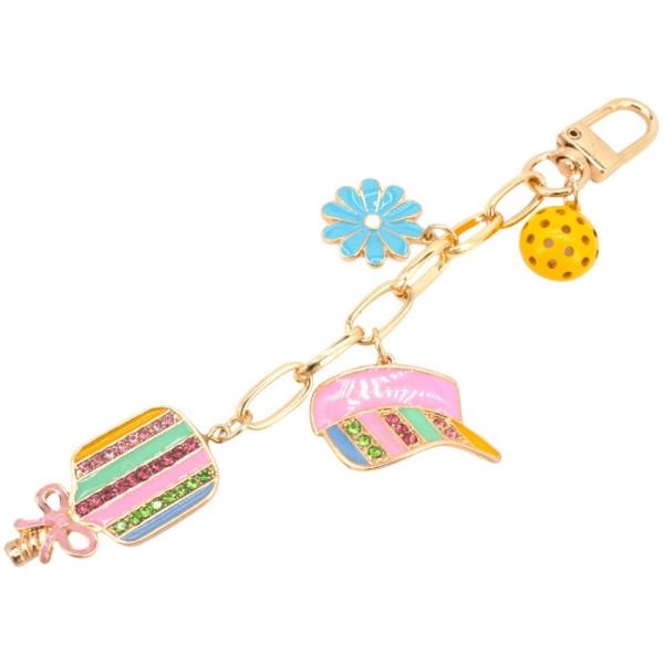 PICKLEBALL THEME BAG CHAIN