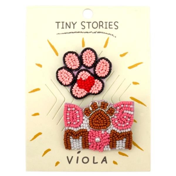 DOG MOM PIN SET