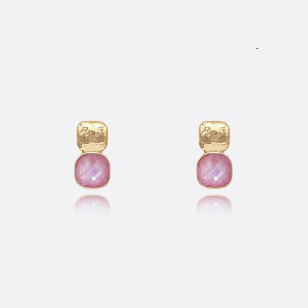 TORTOISE PATTERN EARRING
