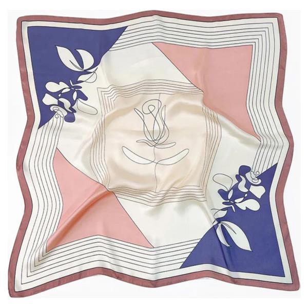 CANYON ROSE OVERSIZED SILKY BANDANA
